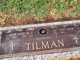 Milton Joseph Tilman, Sr Milton Joseph Tilman, Sr