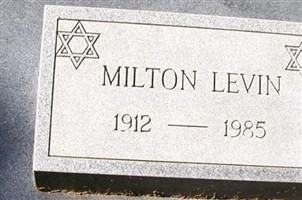 Milton Levin Milton Levin