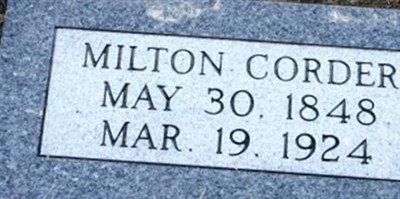 Milton M Corder
