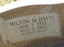 Milton M Davis