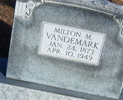 Milton M. Vandemark Milton M. Vandemark