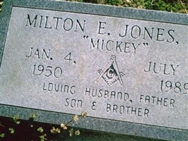 Milton (Mickey) E. Jones, Jr