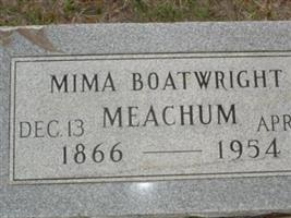 Mima Jane Boatwright Meachum