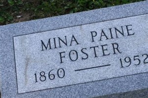 Mina Paine Foster