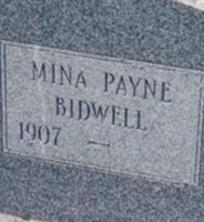 Mina Payne Bidwell