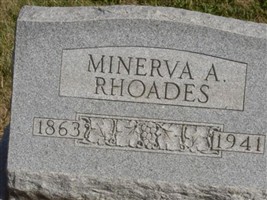 Minerva A Rhoades Minerva A Rhoades
