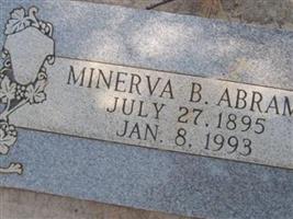 Minerva B Abrams