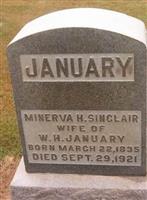 Minerva H Sinclair January
