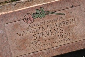 Minnetta Elizabeth Lamb Stevens