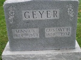 Minnie A Geyer Minnie A Geyer
