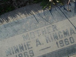 Minnie A. Kingman Minnie A. Kingman
