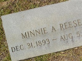 Minnie A Reese