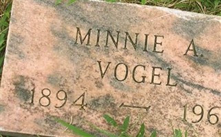 Minnie A. Vogel Minnie A. Vogel