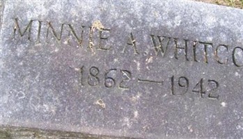 Minnie A Whitcomb Minnie A Whitcomb