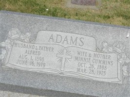 Minnie Ada Cummins Adams Minnie Ada Cummins Adams