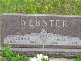 Minnie Alice "Alice" Davis Craig Webster