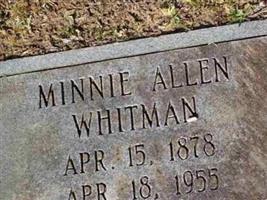 Minnie Allen Whitman