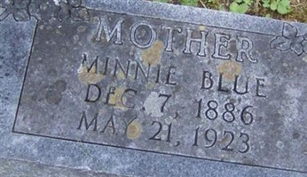Minnie (Blue) Hamblin Bellew
