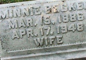 Minnie C. Lorch Becker Minnie C. Lorch Becker
