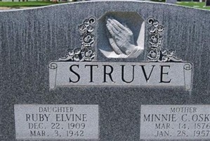 Minnie Christina Oskar Struve Minnie Christina Oskar Struve