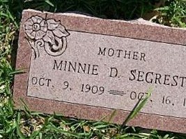 Minnie D Segrest