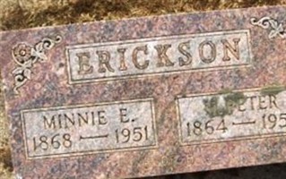 Minnie E. Erickson Minnie E. Erickson