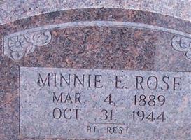 Minnie E. Rose