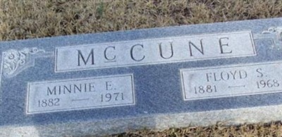Minnie Elenor Cotton McCune Minnie Elenor Cotton McCune