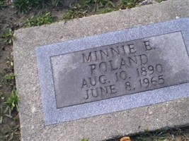 Minnie Ellen Arnett Poland Minnie Ellen Arnett Poland