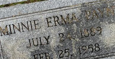 Minnie Erma Payne