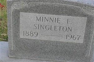 Minnie F. Singleton Minnie F. Singleton