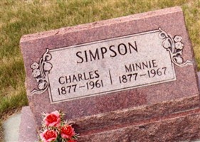 Minnie Frances Neel Simpson Minnie Frances Neel Simpson