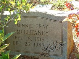 Minnie Gary McElhaney Minnie Gary McElhaney