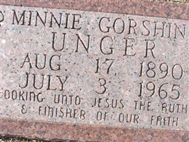 Minnie Gorshing Unger