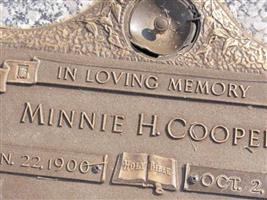 Minnie H Cooper