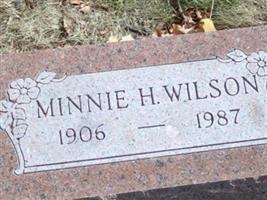 Minnie H. Humphrey Wilson