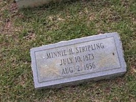 Minnie H. Stripling Minnie H. Stripling