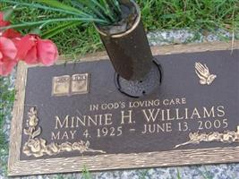 Minnie H Williams