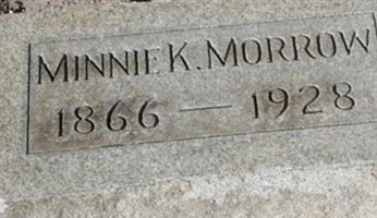 Minnie Kaufman Morrow Minnie Kaufman Morrow