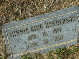 Minnie King Henderson