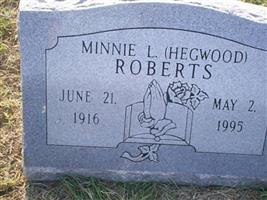 Minnie L. Hegwood Roberts
