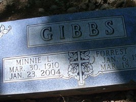 Minnie L. Scribner Gibbs