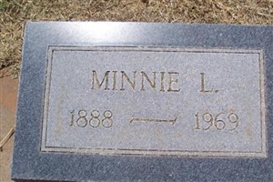Minnie Lee Caffey Holliman