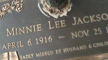 Minnie Lee Jackson
