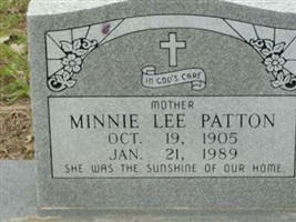 Minnie Lee Patton