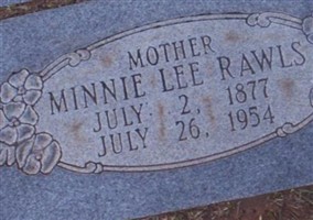 Minnie Lee Wade Rawls