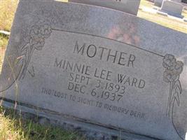Minnie Lee Webster Ward