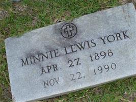 Minnie Lewis York
