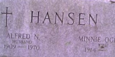 Minnie Louise Ogden Hansen Minnie Louise Ogden Hansen