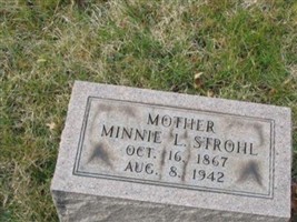 Minnie Lucetta Rutter Strohl Minnie Lucetta Rutter Strohl